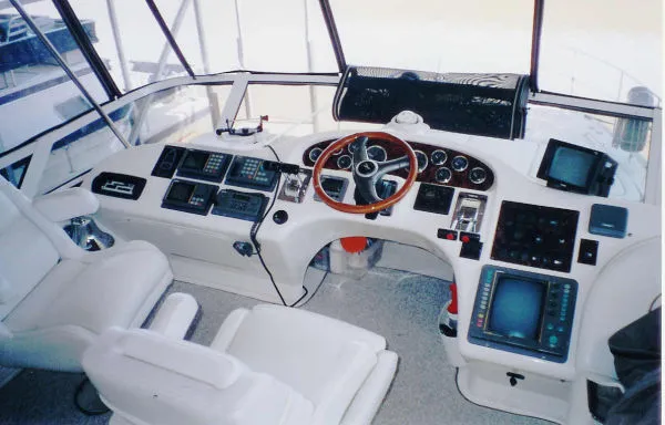 Slide: The Image of Sea Ray 420 Aft Cabin 1998 - 3