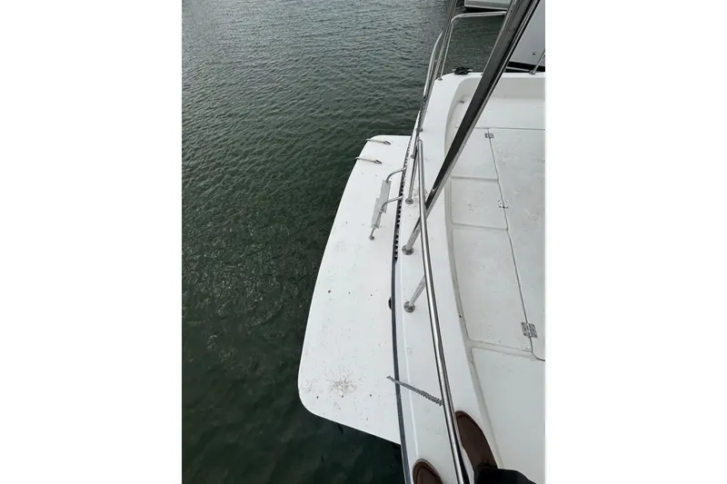 Slide: The Image of 1994 Harbor Master 52 Coastal Cruiser Swim Platform - 9