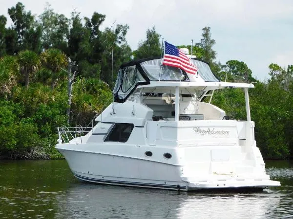 Slide: The Image of Silverton 372 Aft Cabin Motor Yacht 1997 - 3