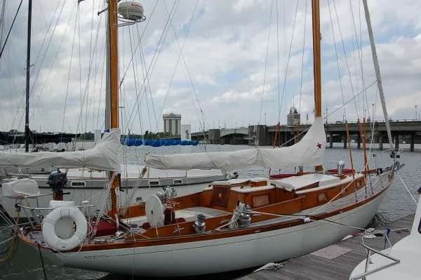 Slide: The Image of Cheoy Lee Rhodes Reliant Yawl 1967 - 1
