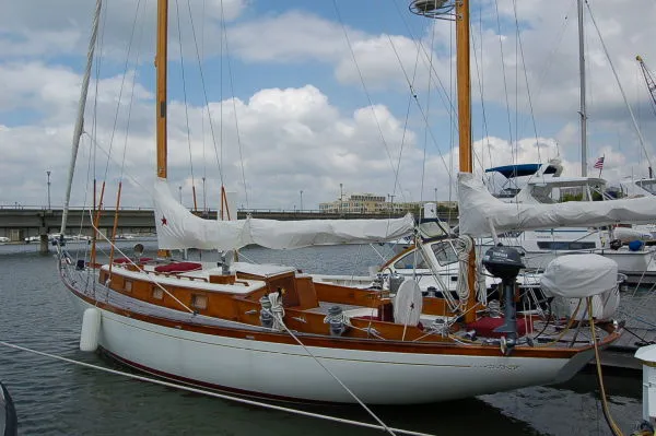 Slide: The Image of Cheoy Lee Rhodes Reliant Yawl 1967 - 2