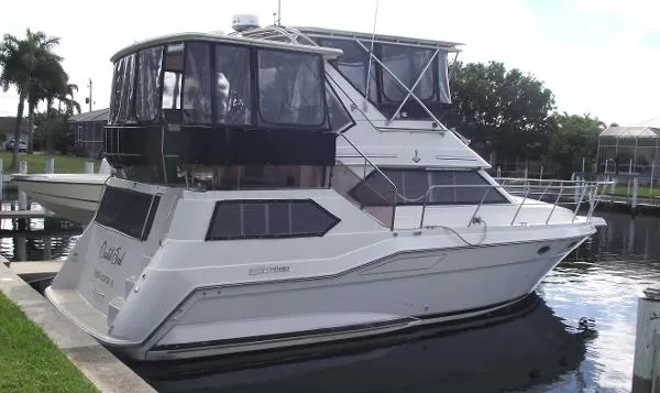 Slide: The Image of Cruisers 3850 Aft Cabin 1991 - 1