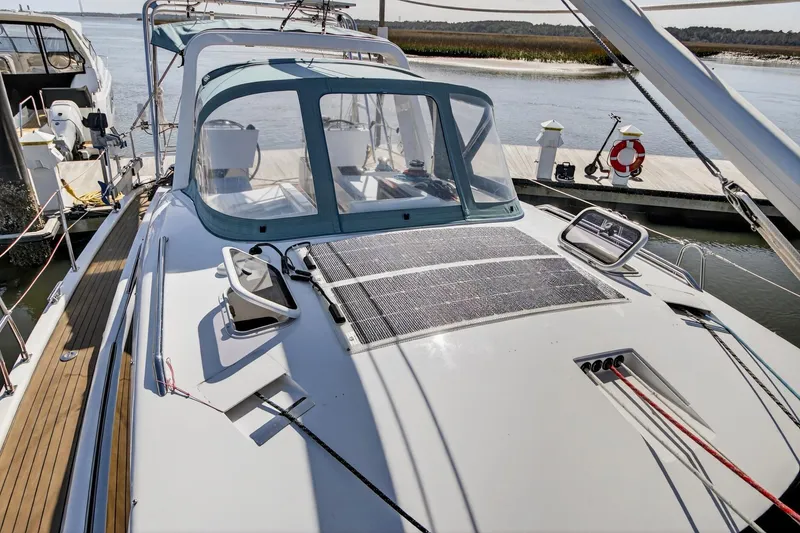 Slide: The Image of Southerly 420 cabin top and dodger - 15