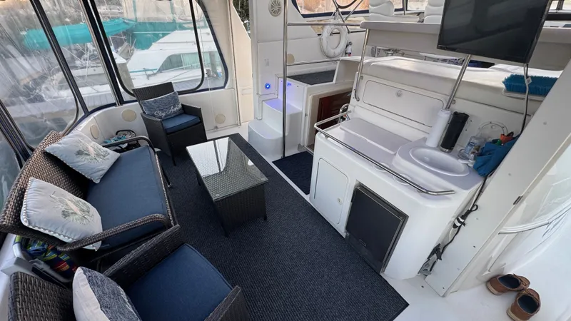 Slide: The Image of Aft Sun Deck Looking Port - 8