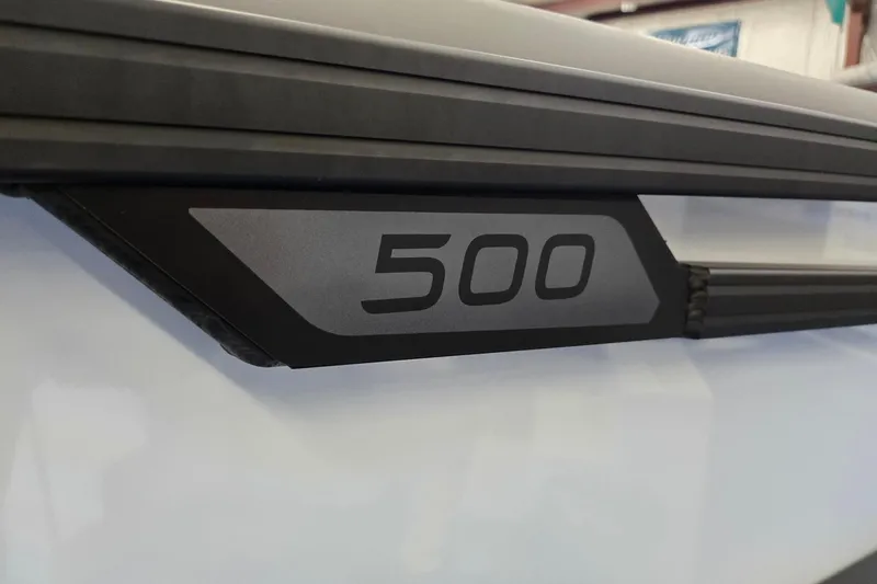 Slide: The Image of Close-up of Evotti 521CS 2026 model with "500" marking on the side. - 37