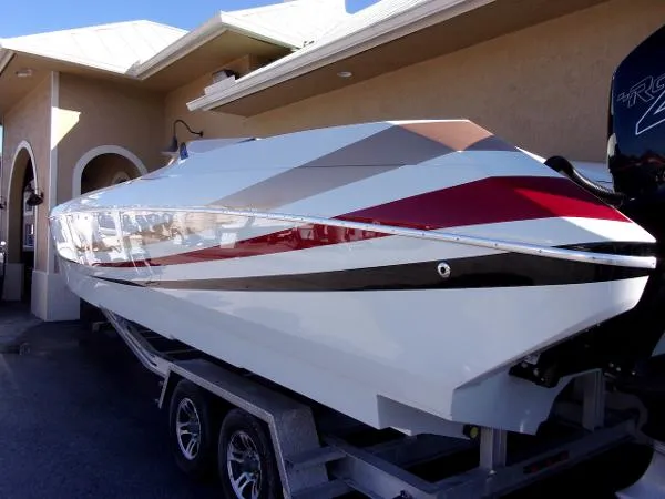 Slide: The Image of Sonic USA Boats 32 Fast Cat 2017 - 3