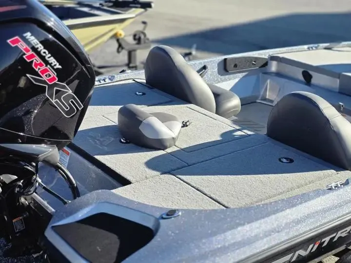 Slide: The Image of 2026 Nitro Z17 boat with Mercury Pro XS engine. - 13
