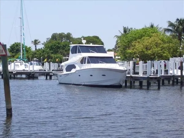 Slide: The Image of Sandpiper 53 VANDERBUILT ENCLOSED FLYBRIDGE PILOTHOUSE VOYAGER 2008 - 0