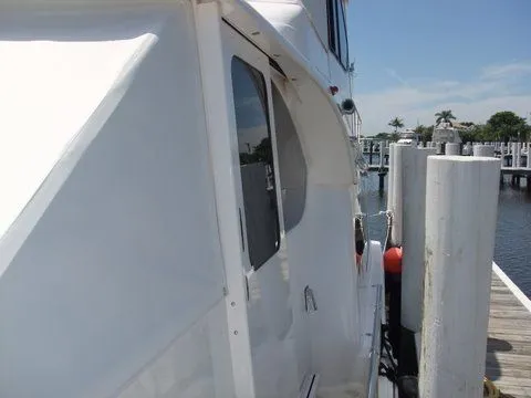 Slide: The Image of Sandpiper 53 VANDERBUILT ENCLOSED FLYBRIDGE PILOTHOUSE VOYAGER 2008 - 2