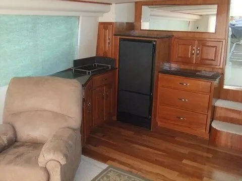 Slide: The Image of Sandpiper 53 VANDERBUILT ENCLOSED FLYBRIDGE PILOTHOUSE VOYAGER 2008 - 8