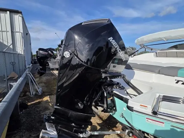Slide: The Image of 2026 Tahoe T21 boat with Mercury outboard motor. - 5