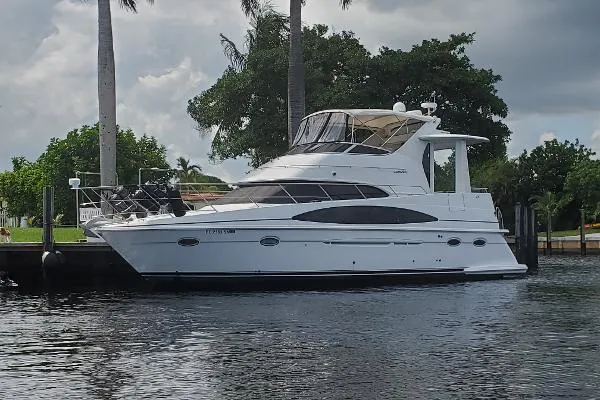 Slide: The Image of Carver Yachts 396 Aft Cabin 2001 - 0