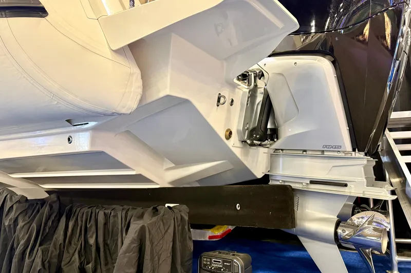 Slide: The Image of 2026 Zodiac X9CC boat engine detail with sleek design and modern features. - 27