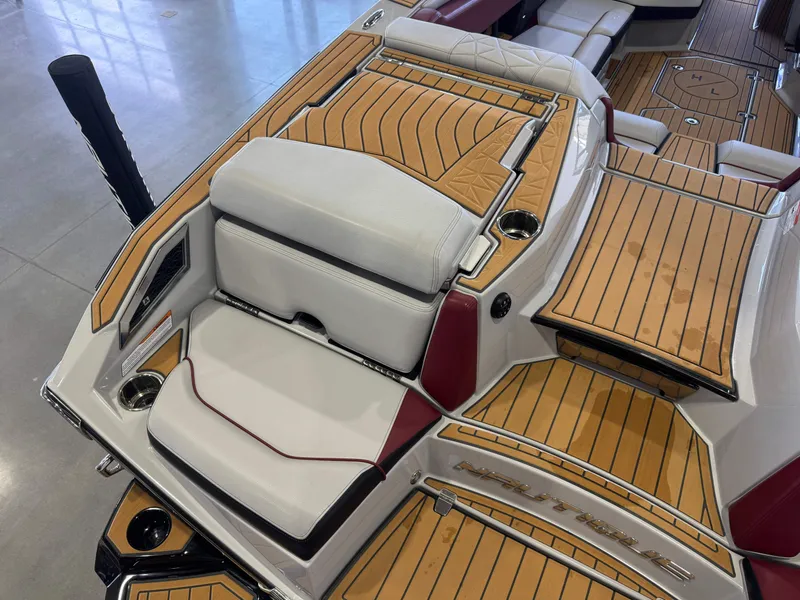Slide: The Image of 2023 Nautique Super Air G23 Paragon boat interior. - 12
