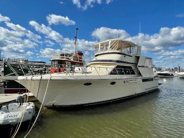 Slide: The Image of Californian 48 Cockpit Motor Yacht 1989 - 0