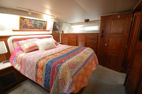 Slide: The Image of Californian 48 Cockpit Motor Yacht 1989 - 11