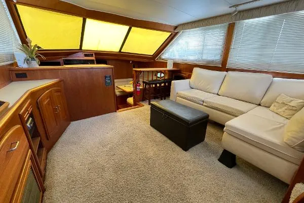 Slide: The Image of Californian 48 Cockpit Motor Yacht 1989 - 4