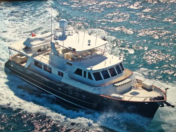 Slide: The Image of Grand Alaskan 64 Pilothouse 1999 - 1