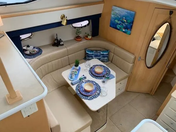 Slide: The Image of Carver Yachts 405 Aft Cabin 1998 - 10