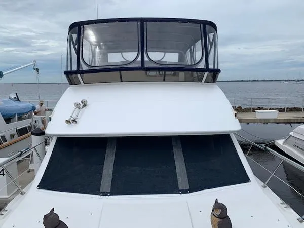 Slide: The Image of Carver Yachts 405 Aft Cabin 1998 - 2