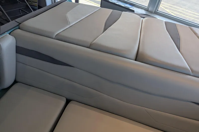 Slide: The Image of Luxurious seating in 2026 Axis A200 boat, featuring sleek, modern design. - 10