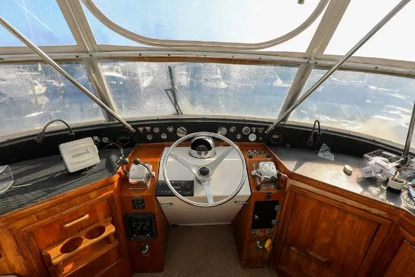 Slide: The Image of Gulfstar 49 Motor Yacht 1985 - 7
