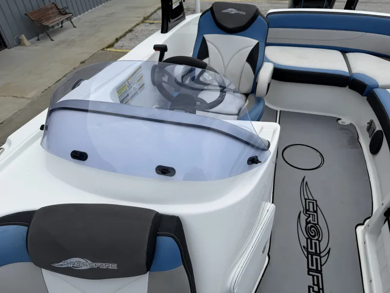 Slide: The Image of Interior of a 2015 Hurricane SS203 CROSSFIR boat. - 15