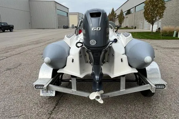 Slide: The Image of Zodiac Yachtline 440 Deluxe PVC GL Edition 60hp In Stock 2022 - 2