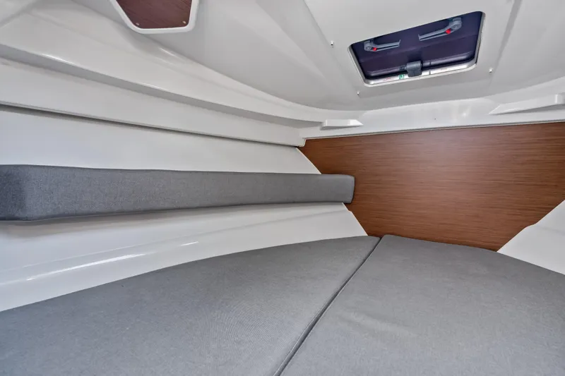 Slide: The Image of Cozy interior cabin of 2019 Jeanneau NC 795 with modern design and comfortable seating. - 22