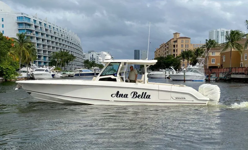 Slide: The Image of Boston Whaler OUTRAGE 380 2019 - 0