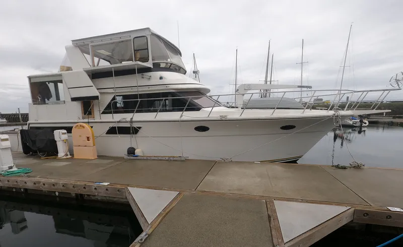 Slide: The Image of Californian 52 Cockpit Motor Yacht 1990 - 0