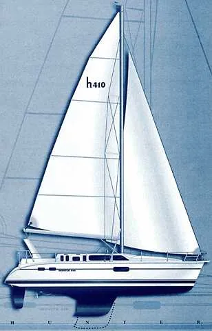 Slide: The Image of Hunter 410 2000 - 3