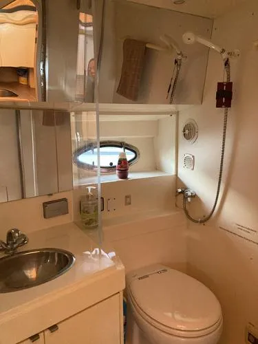 Slide: The Image of Carver Yachts 325 Aft Cabin 1996 - 11