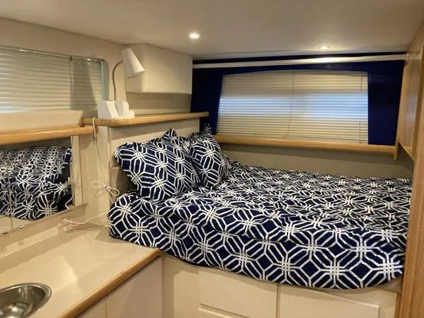 Slide: The Image of Carver Yachts 325 Aft Cabin 1996 - 8