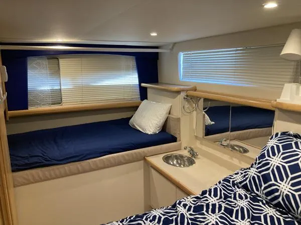 Slide: The Image of Carver Yachts 325 Aft Cabin 1996 - 9