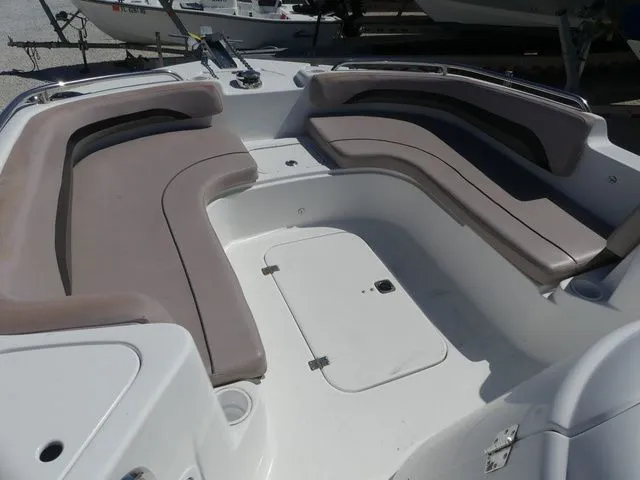 Slide: The Image of Interior view of a 2013 Hurricane SUNDECK SPORT SS 231 OB boat. - 11