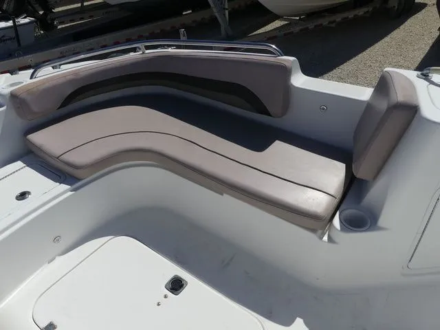 Slide: The Image of Seating area of a 2013 Hurricane SUNDECK SPORT SS 231 OB boat. - 12
