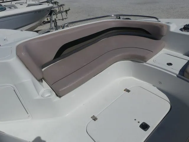 Slide: The Image of Seating area of a 2013 Hurricane SUNDECK SPORT SS 231 OB boat. - 13