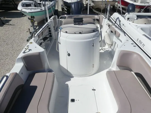 Slide: The Image of Interior view of a 2013 Hurricane SUNDECK SPORT SS 231 OB boat. - 14