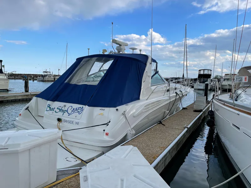 Slide: The Image of Sea Ray 400 Sundancer 1997 - 1