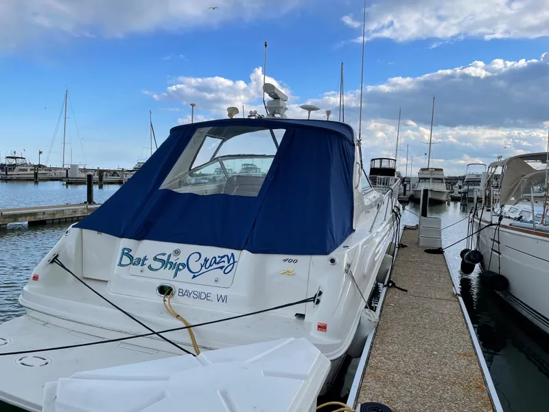 Slide: The Image of Sea Ray 400 Sundancer 1997 - 4