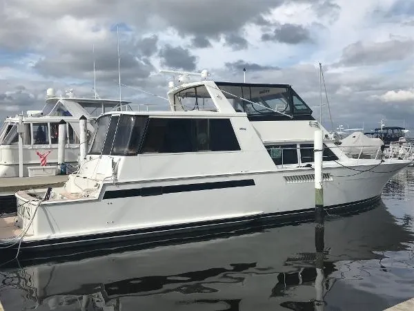 Slide: The Image of Viking 60 Cockpit Sports Yacht 1995 - 0