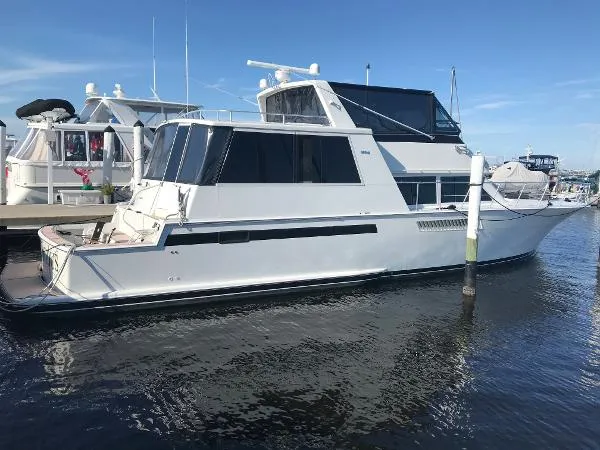 Slide: The Image of Viking 60 Cockpit Sports Yacht 1995 - 10
