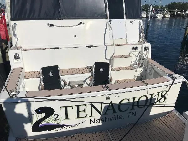 Slide: The Image of Viking 60 Cockpit Sports Yacht 1995 - 9