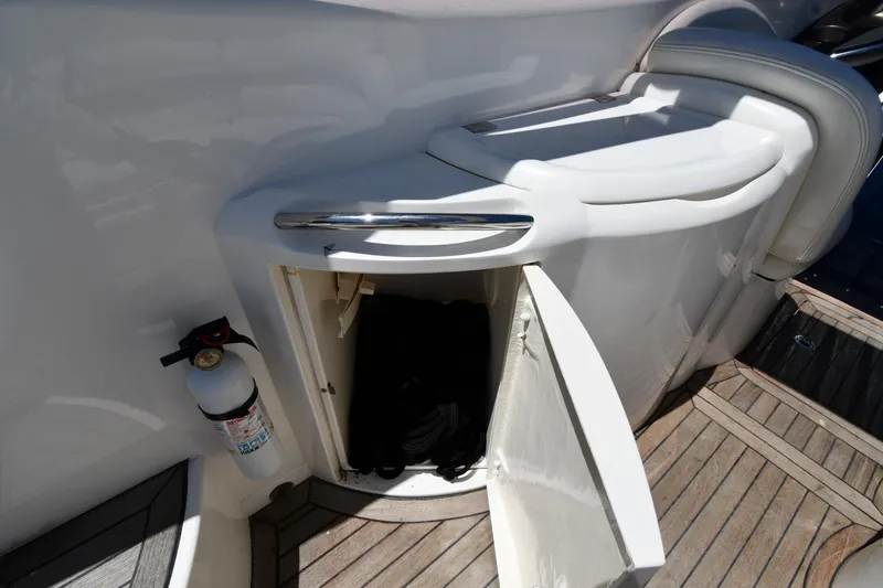 Slide: The Image of Storage compartment on Sunseeker Superhawk 34 yacht, year 2000. - 26