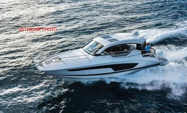 Slide: The Image of Four Winns 355 Vista with Twin Yamaha 300 2020 - 2