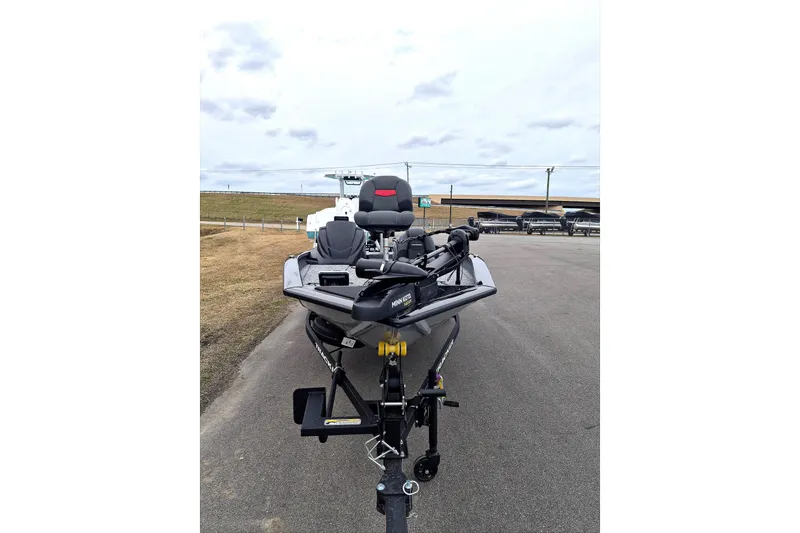 Slide: The Image of 2026 Tracker Pro Team 190 boat on trailer, ready for adventure. - 3