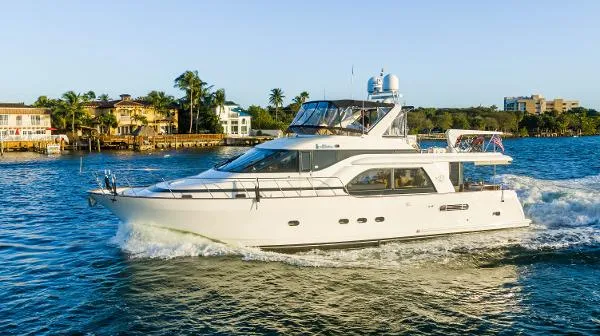 Slide: The Image of Queenship Pilothouse Motor Yacht 1997 - 1