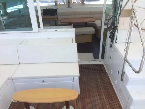 Slide: The Image of Lagoon 420 Owners Version Hybrid Sailing Cat 2008 - 7