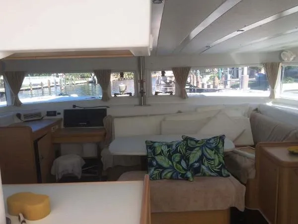 Slide: The Image of Lagoon 420 Owners Version Hybrid Sailing Cat 2008 - 9